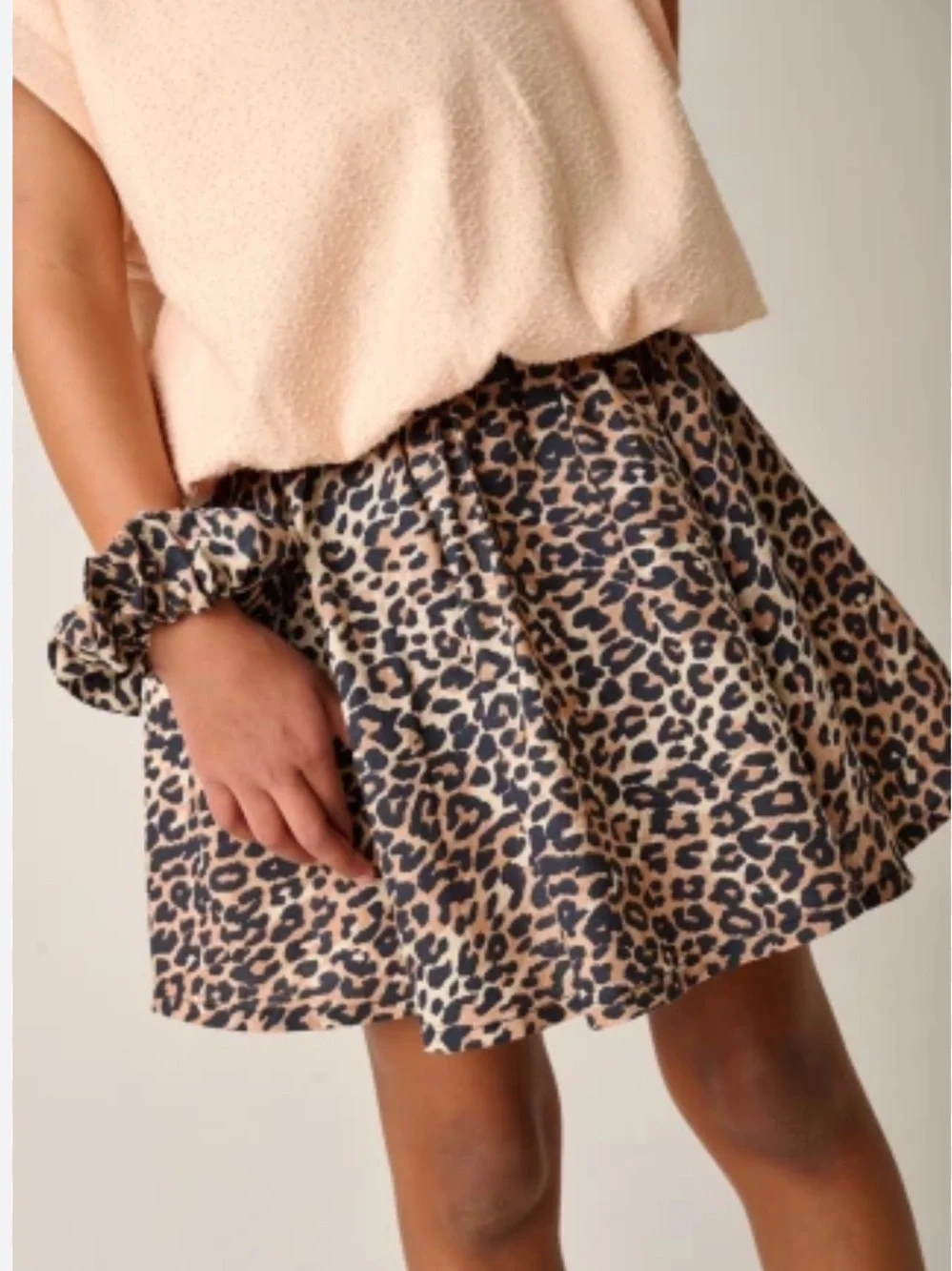 Girls Gap Leopard Print Skirt